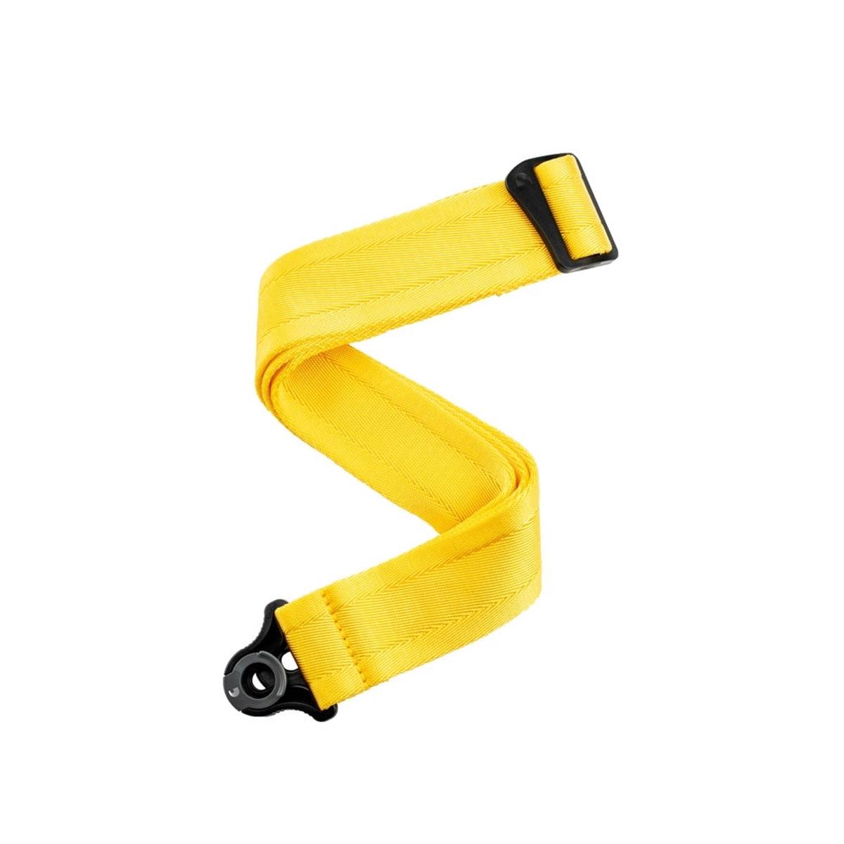 D'Addario Accessories - Auto Lock Guitar Strap - 50BAL07 - Mellow Yellow