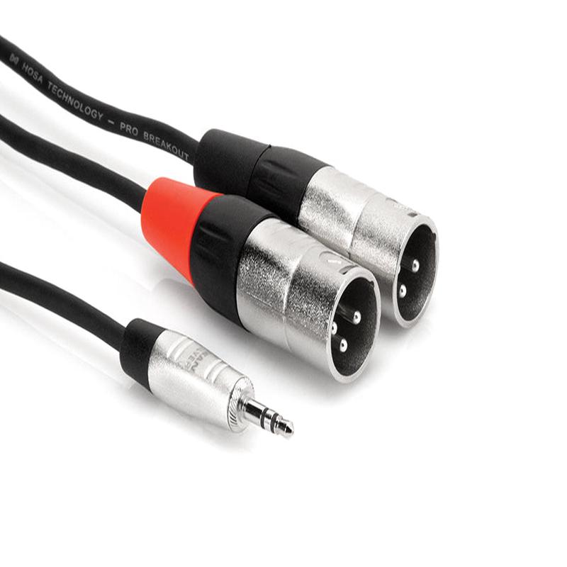 Hosa -  HMX-006Y 3.5MM 2X XLR3M