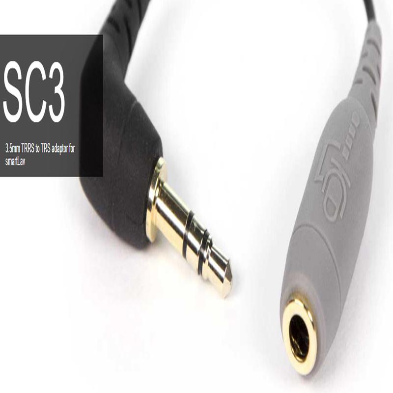 Rode - SC3 3.5mm TRRS to TRS adaptor for smartLav
