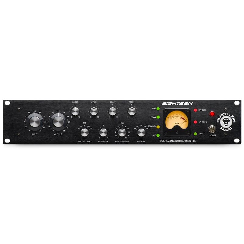 Black Lion Audio - Eighteen - channel strip EQ & Mic Pre-Amp
