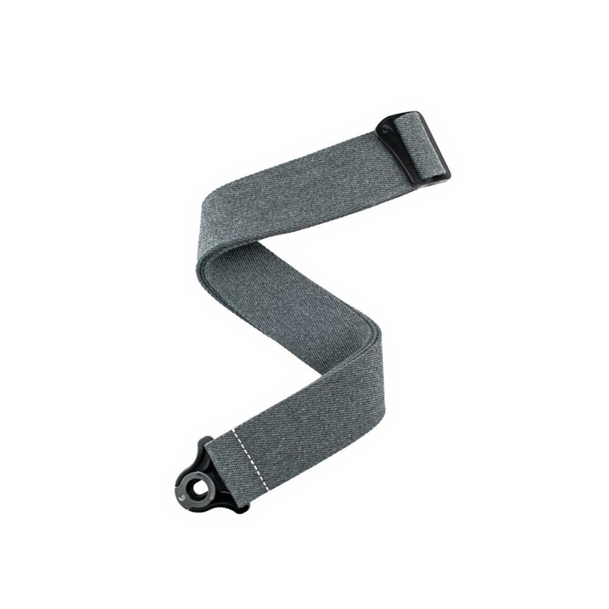 D'Addario Accessories - Auto Lock Guitar Strap   - 50BAL04 - Skater Grey