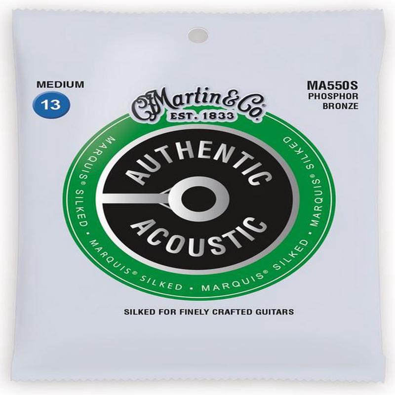 Martin - MA550S Authentic Acoustic Marquis Silked Strings - Medium 13-56